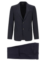 ZEGNA Blue Wool Two-Piece Suit for Men