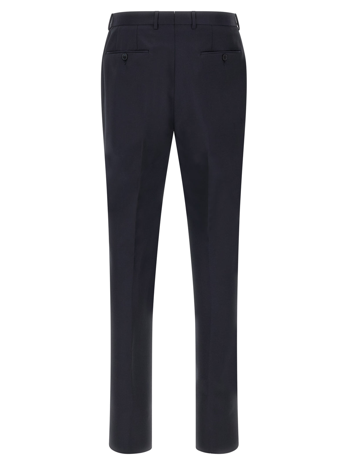 ZEGNA Blue Wool Two-Piece Suit for Men