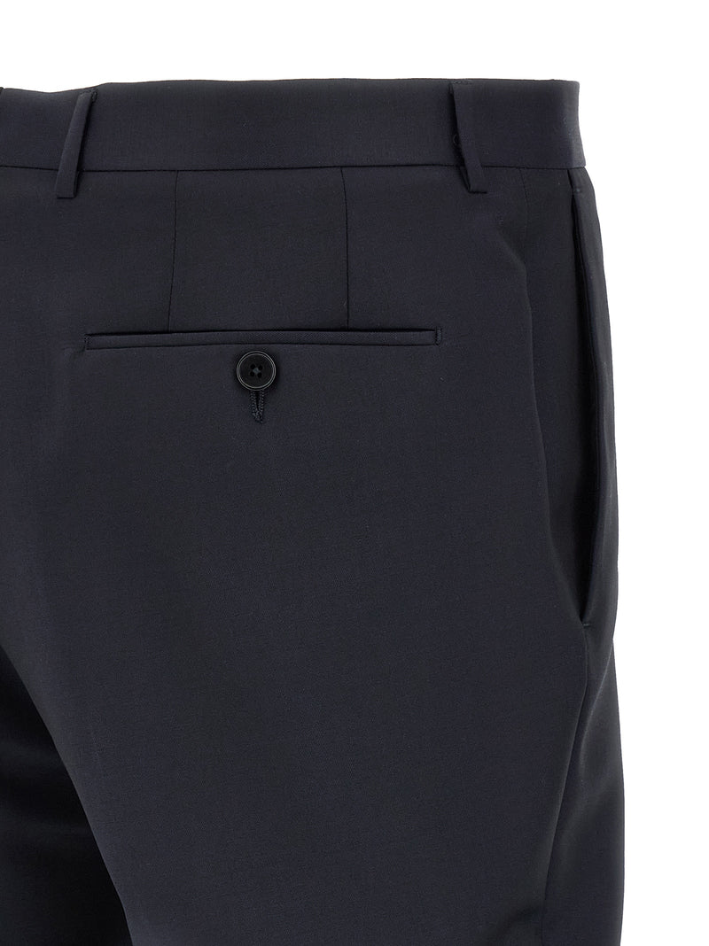 ZEGNA Blue Wool Two-Piece Suit for Men
