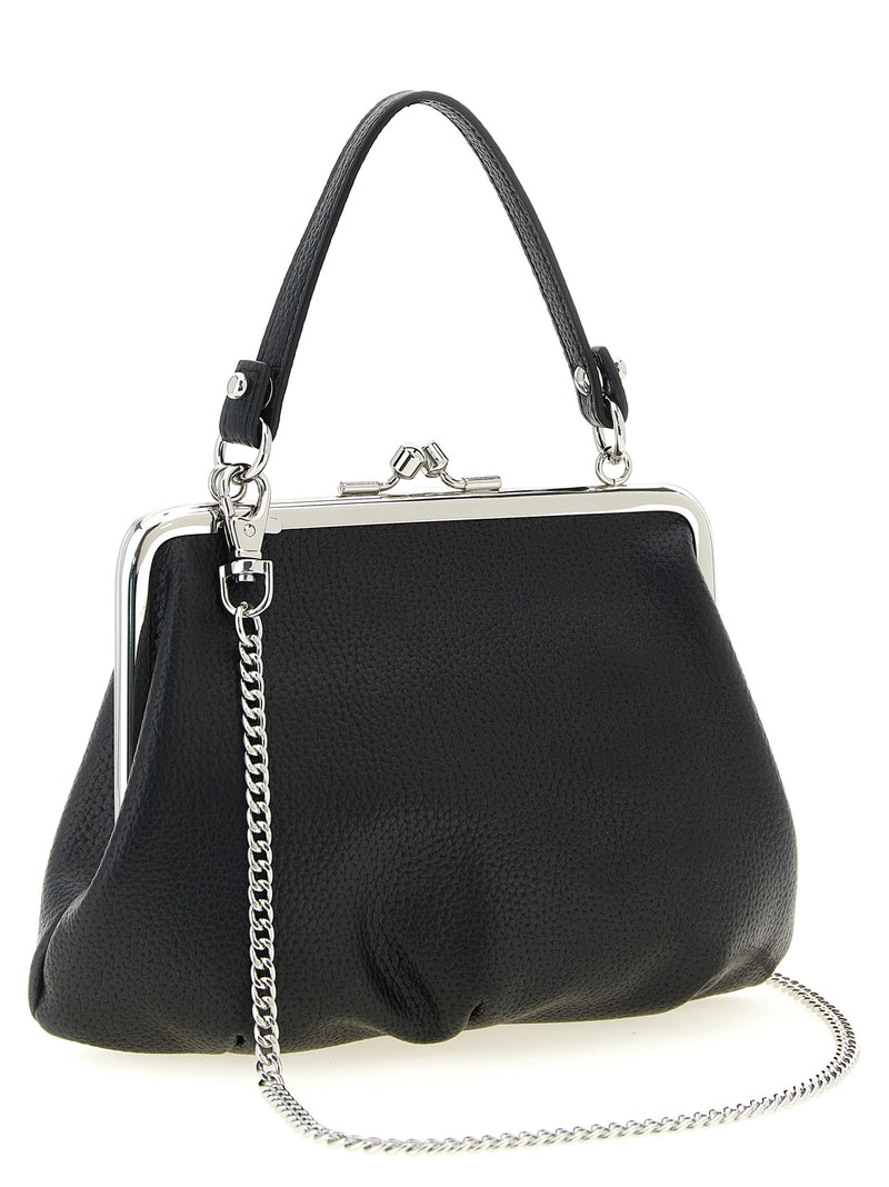 Vivienne Westwood Black Polyethylene Handbag