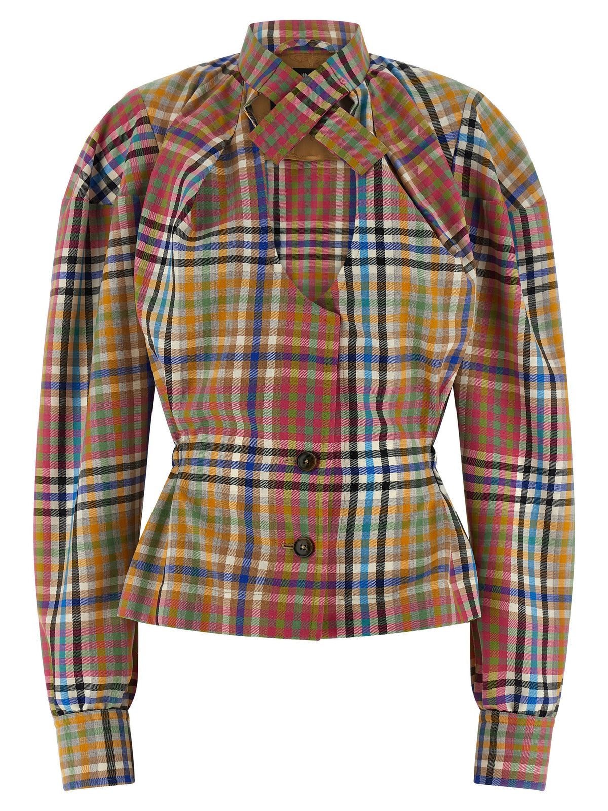 Blazer en laine multicolore Vivienne Westwood