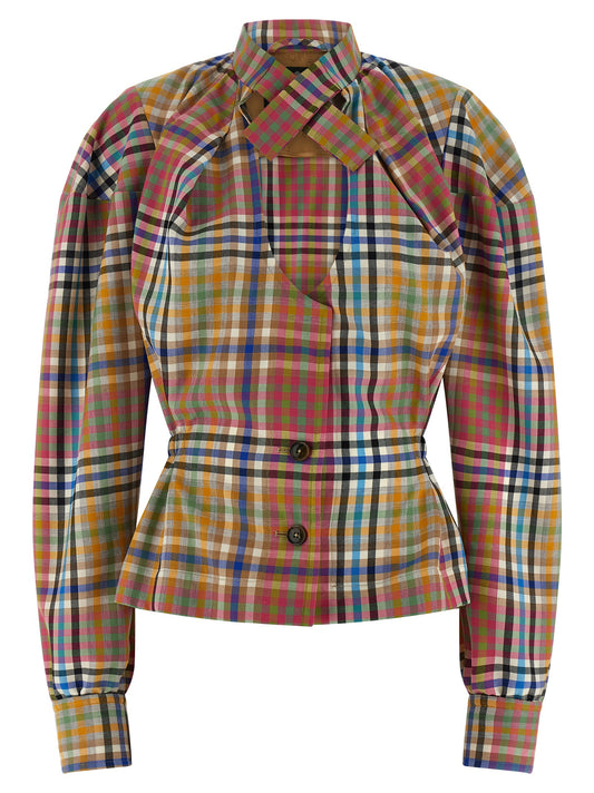 Blazer en laine multicolore Vivienne Westwood