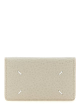 Maison Margiela Gray Bovine Leather Cardholder