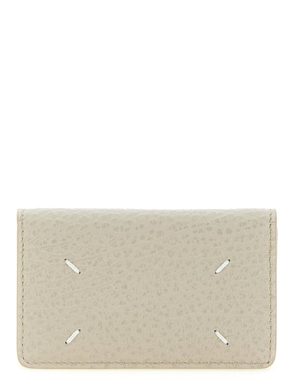 Maison Margiela Gray Bovine Leather Cardholder