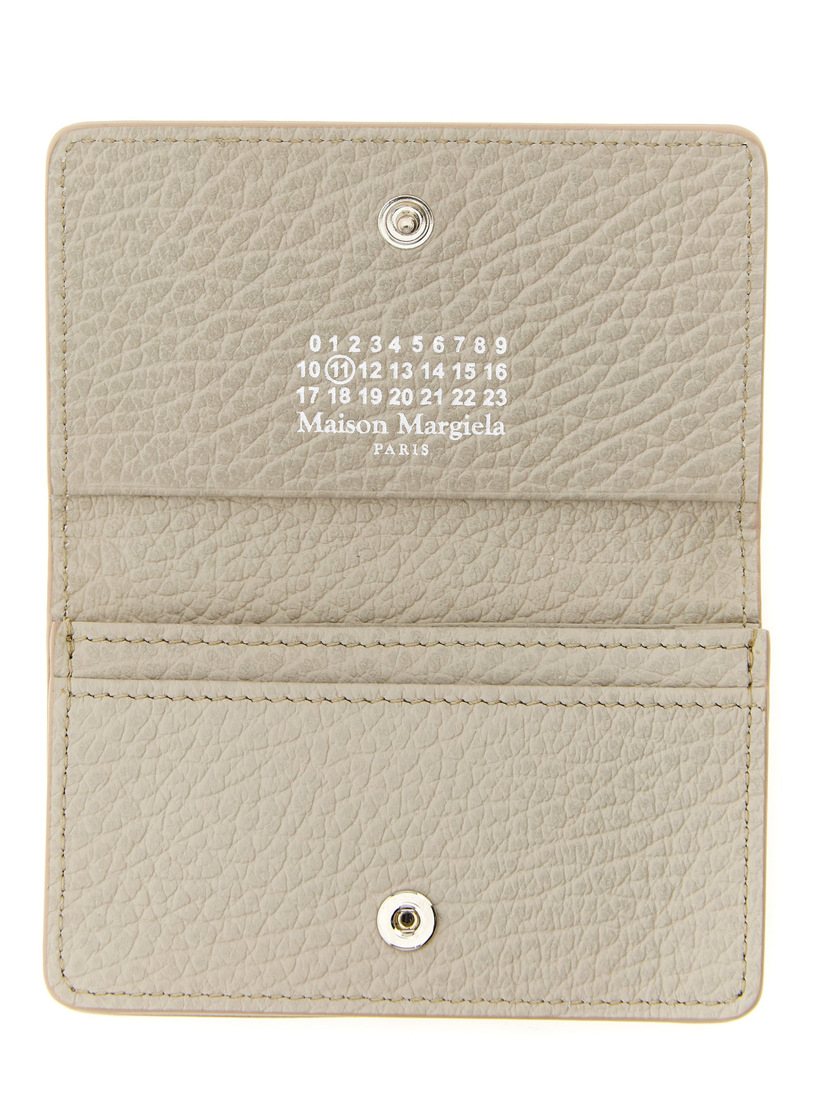 Maison Margiela Gray Bovine Leather Cardholder