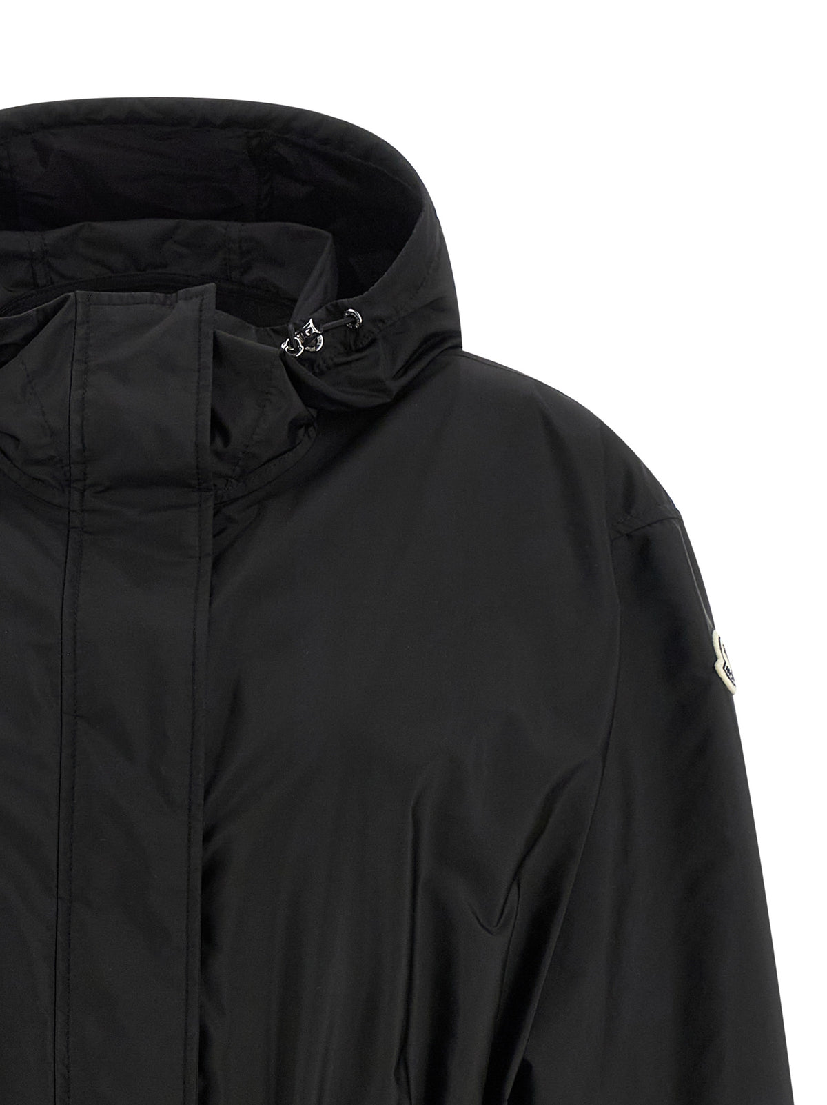 Veste Moncler noire en polyamide