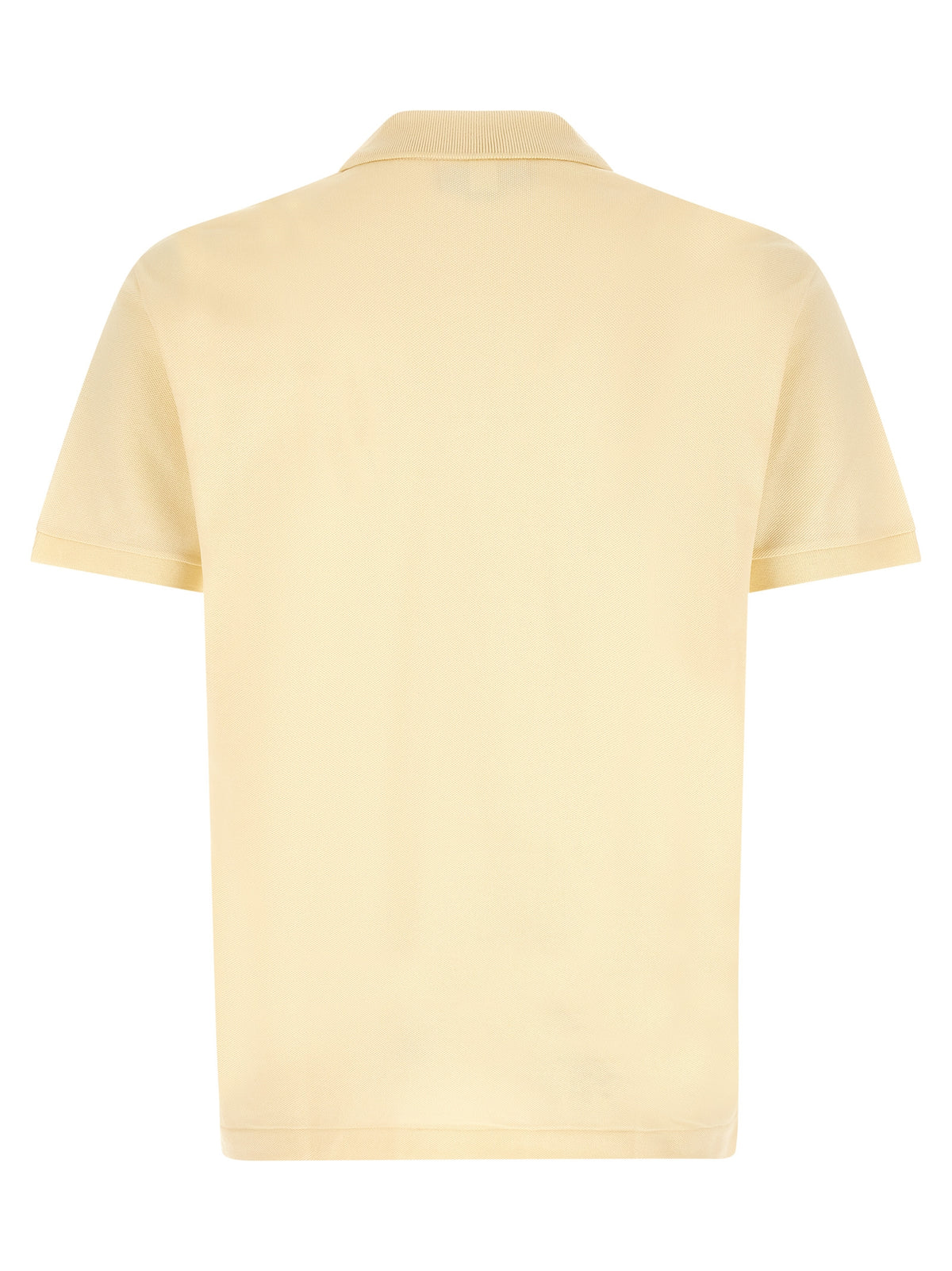 Lacoste Bicolor Cotton Polo Shirt - Yellow