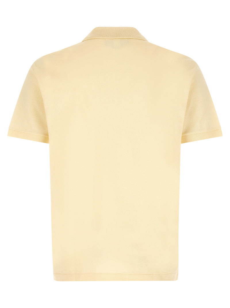 Lacoste Bicolor Cotton Polo Shirt - Yellow