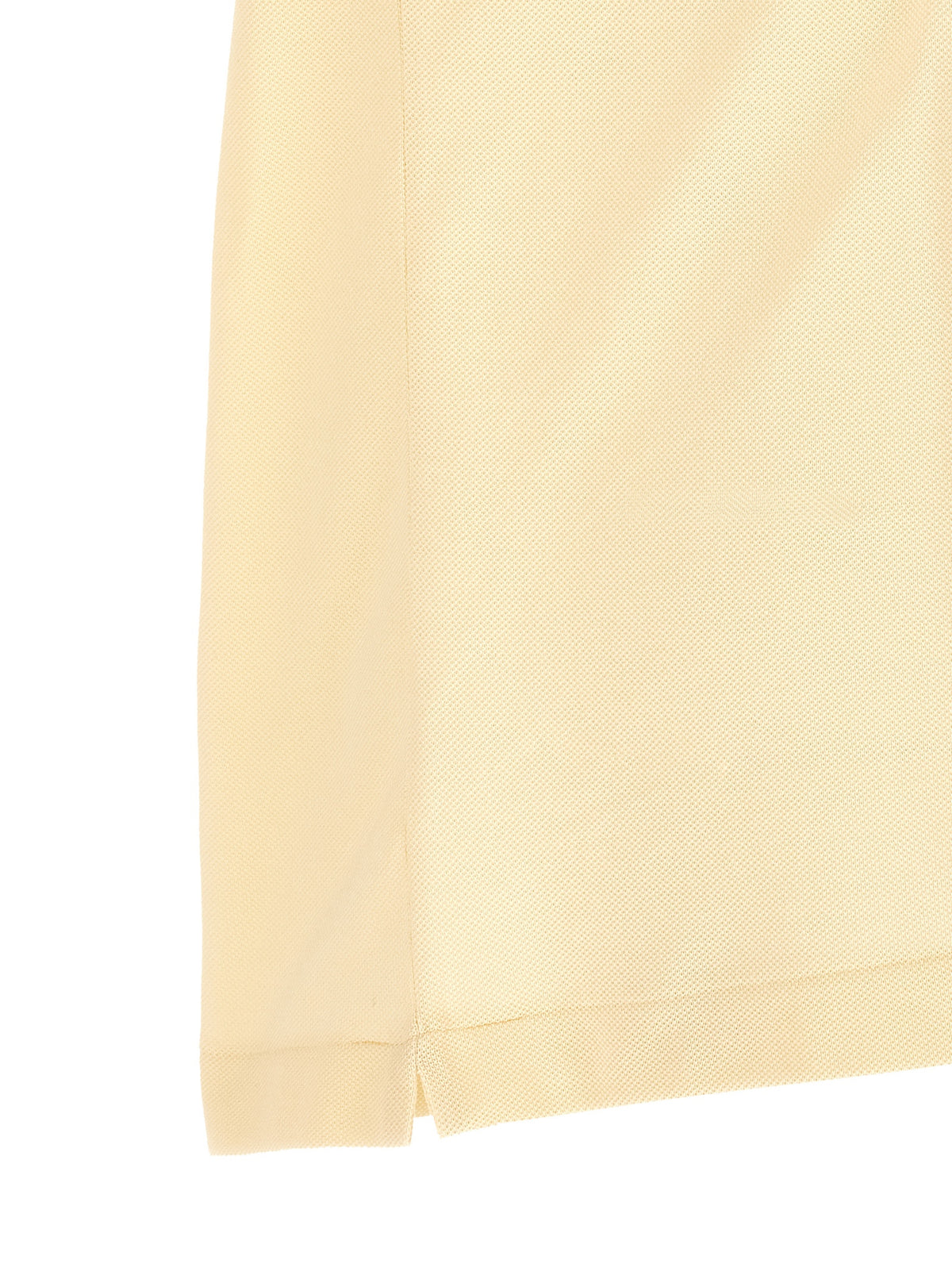Lacoste Bicolor Cotton Polo Shirt - Yellow
