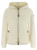 Sweatshirt Moncler Grenoble blanc en polyamide