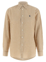 Polo Ralph Lauren Beige Cotton Blouse
