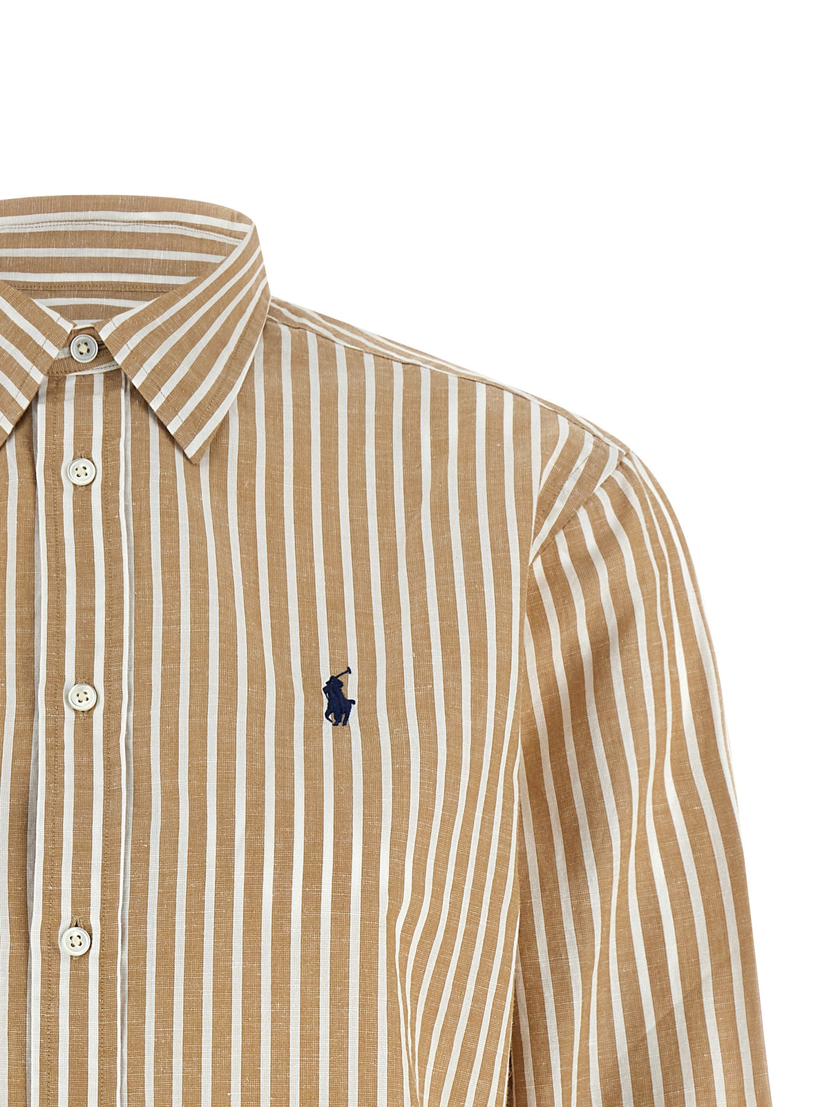 Polo Ralph Lauren Beige Cotton Blouse