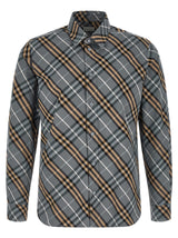 Chemisier en coton multicolore Burberry