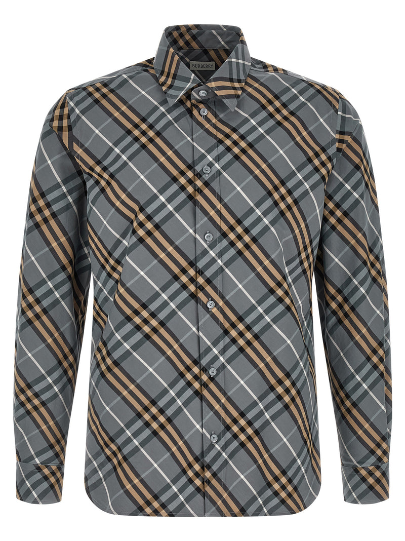 Chemisier en coton multicolore Burberry
