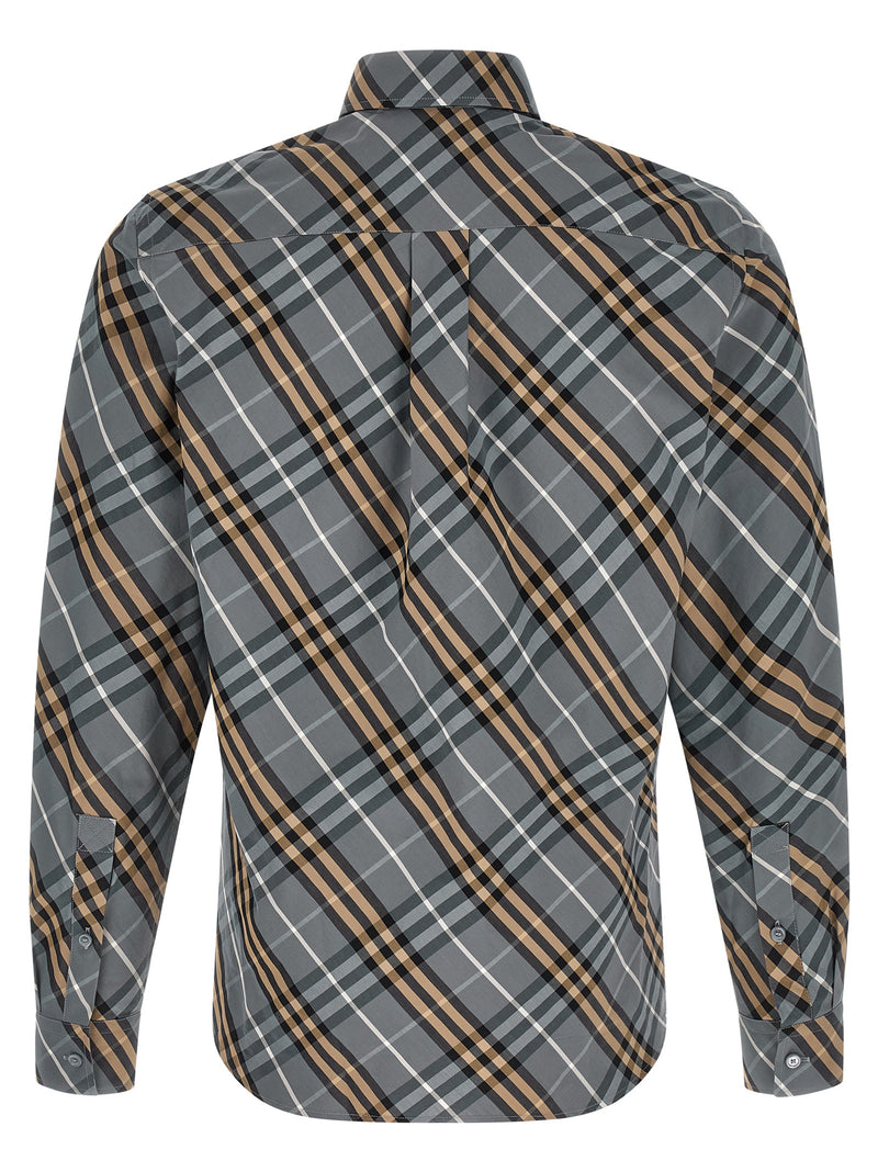 Chemisier en coton multicolore Burberry