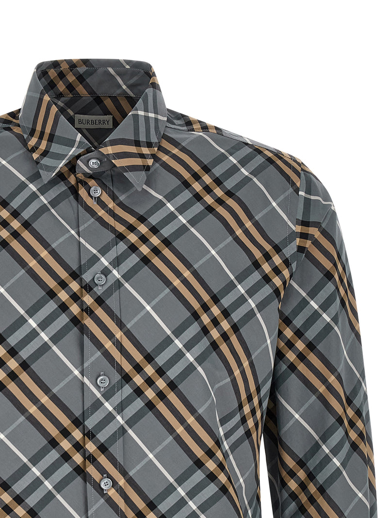 Chemisier en coton multicolore Burberry