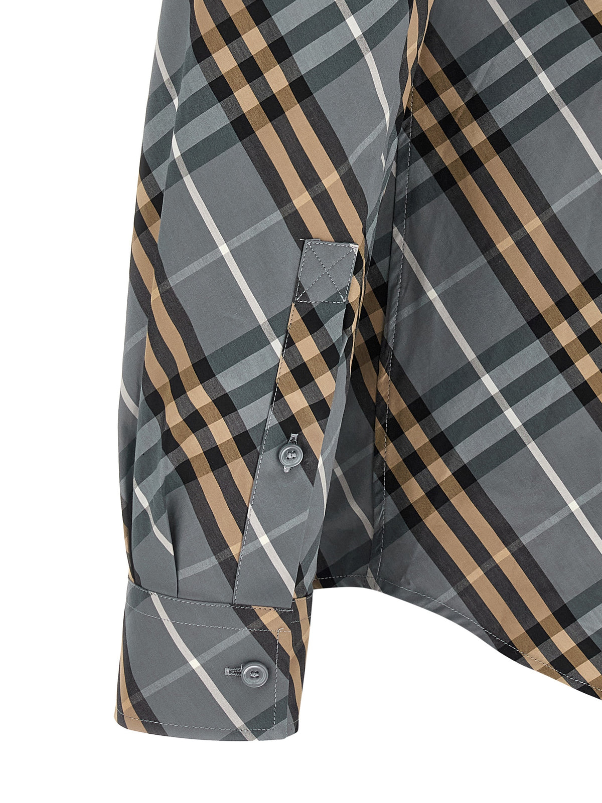 Chemisier en coton multicolore Burberry