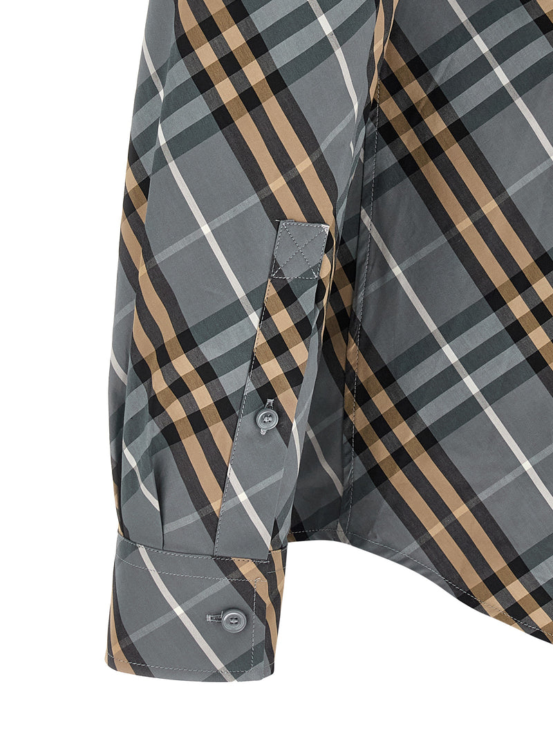 Chemisier en coton multicolore Burberry