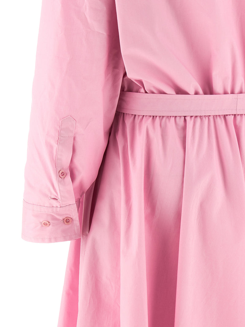 NUDE Multicolor Cotton Midi Dress - Elegant and Trendy