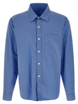 Blouse MFPEN en coton biologique bleu