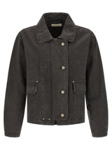 MFPEN Gray Organic Cotton Denim Jacket - Sustainable Style
