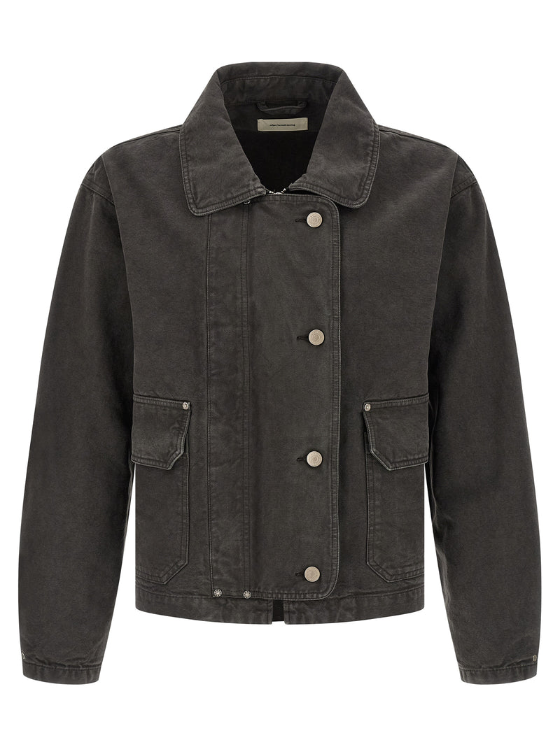 MFPEN Gray Organic Cotton Denim Jacket - Sustainable Style