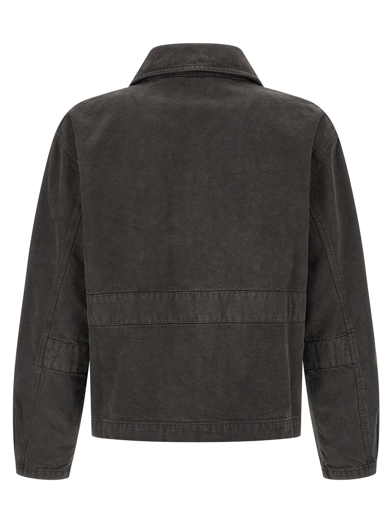 MFPEN Gray Organic Cotton Denim Jacket - Sustainable Style