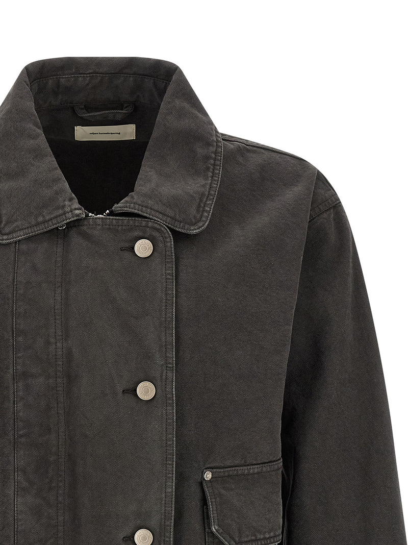 MFPEN Gray Organic Cotton Denim Jacket - Sustainable Style