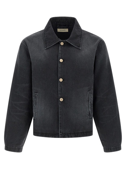 MFPEN Black Organic Cotton Denim Jacket