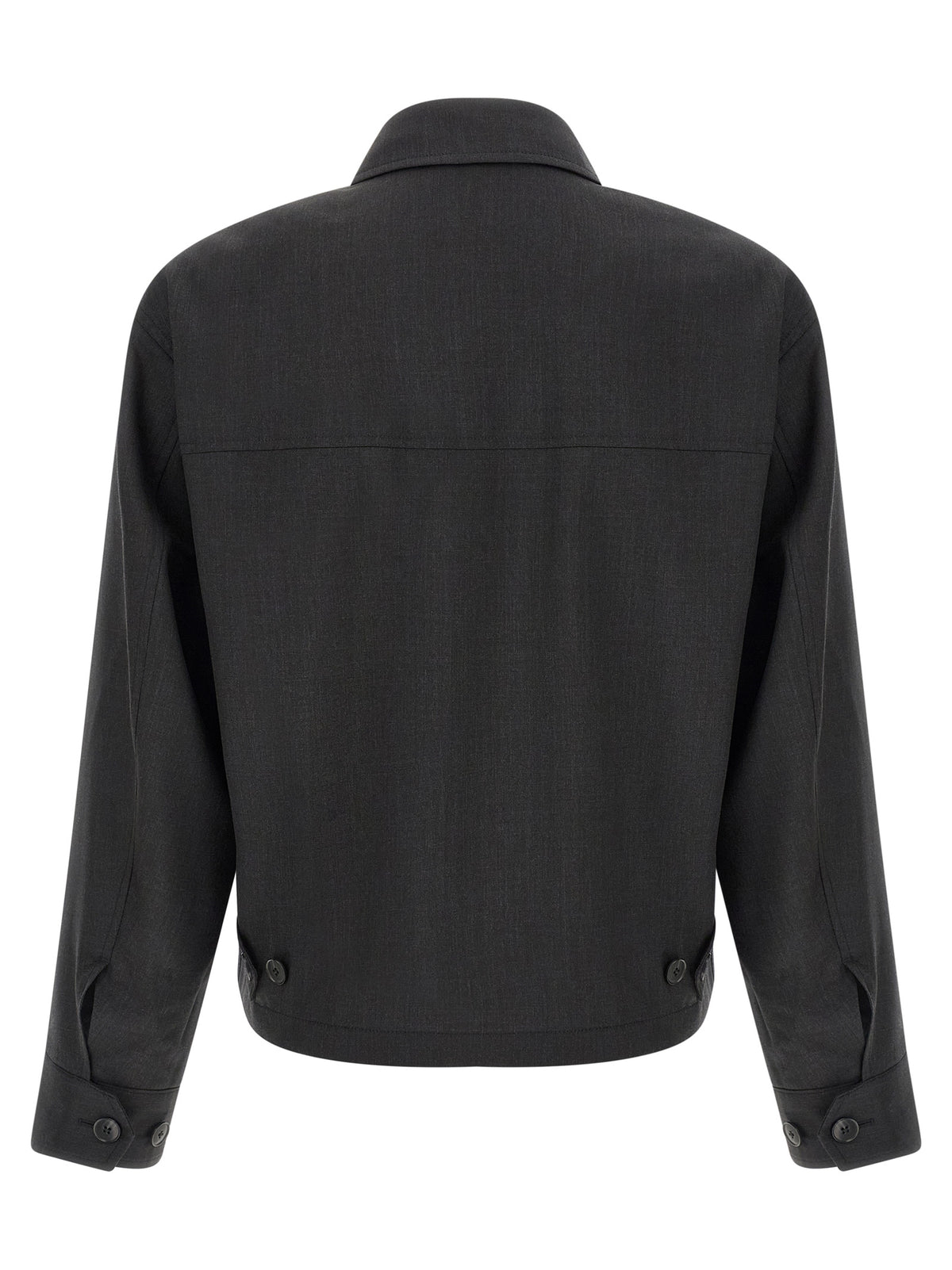 MFPEN Gray Wool Full-Length Jacket - Stylish & Comfortable