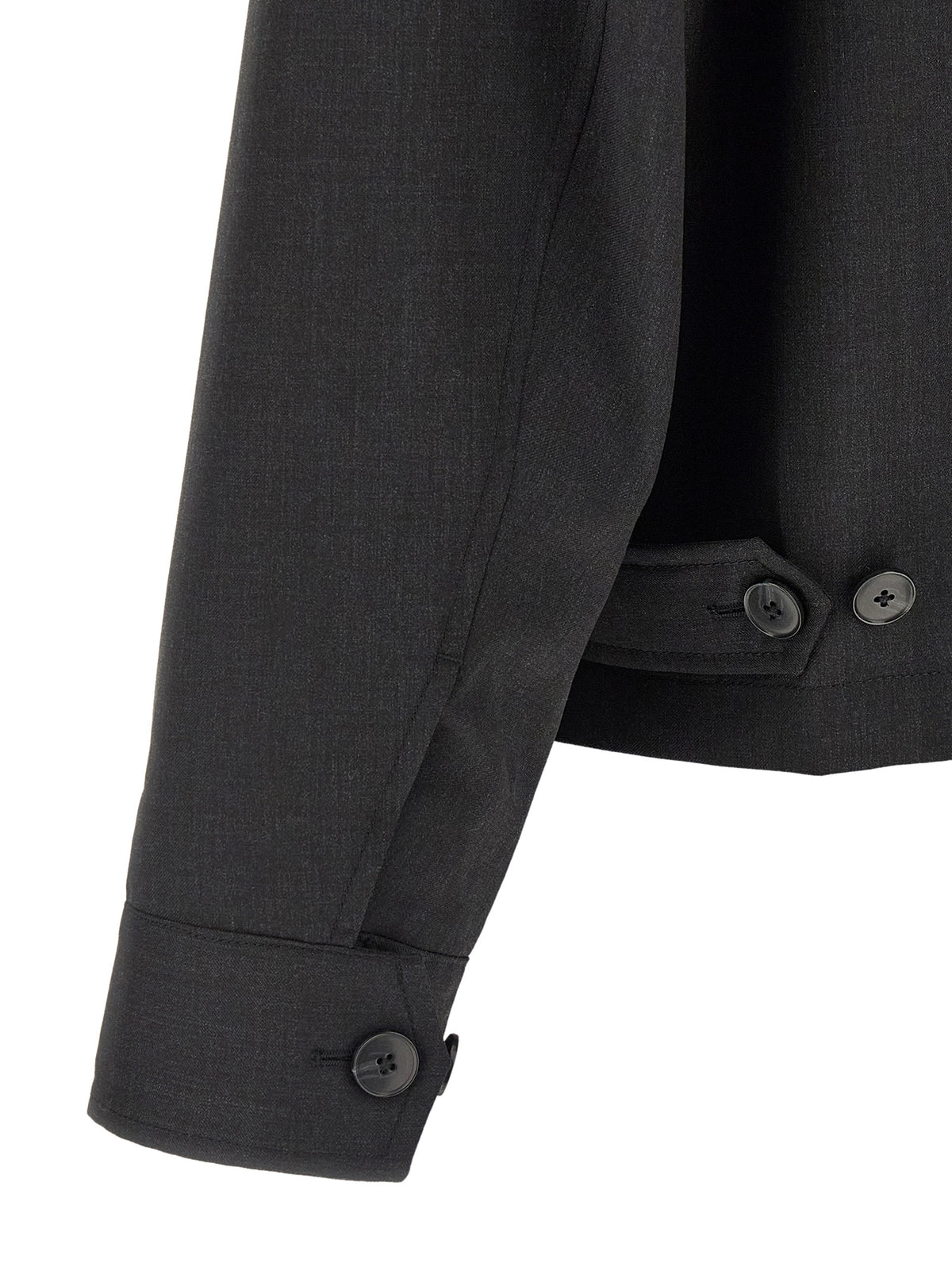 MFPEN Gray Wool Full-Length Jacket - Stylish & Comfortable