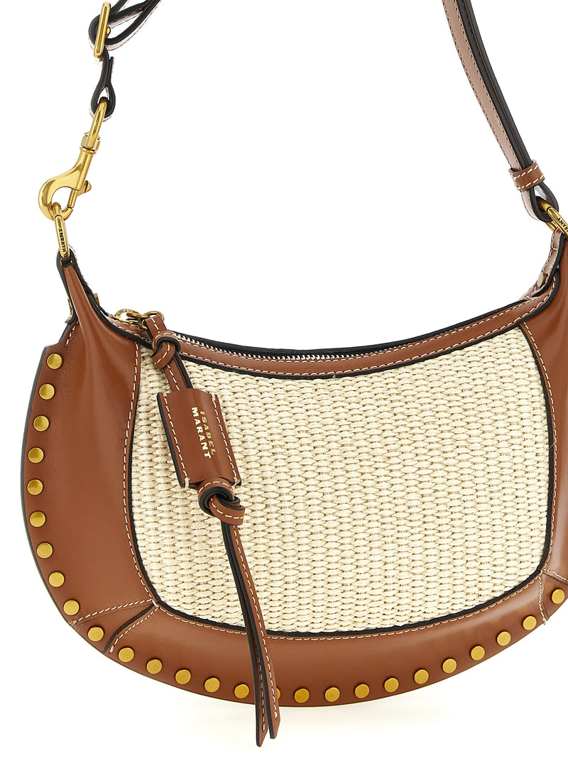Isabel Marant Oskan Moon Brown Calfskin Shoulder Bag