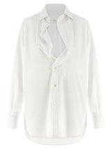 Maison Margiela White Cotton Blouse