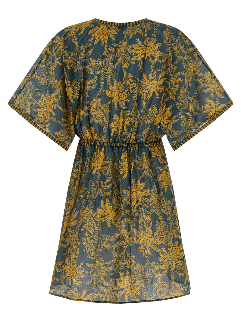 Eres Péninsule Multicolor Cotton Casual Mini Dress
