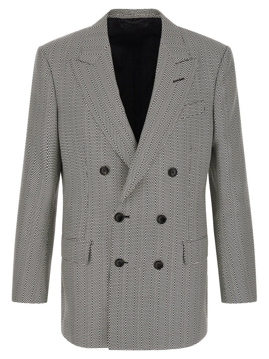 Tom Ford Bicolor Silk Blazer