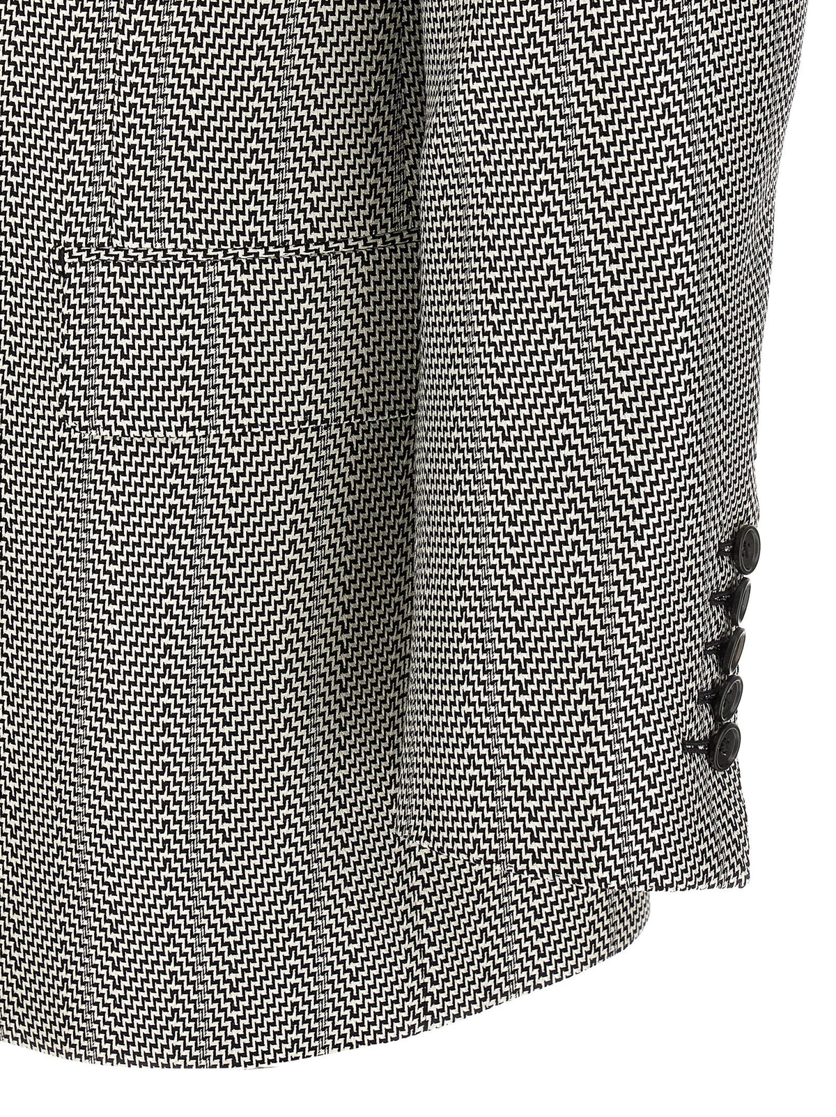 Blazer bicolore en soie Tom Ford