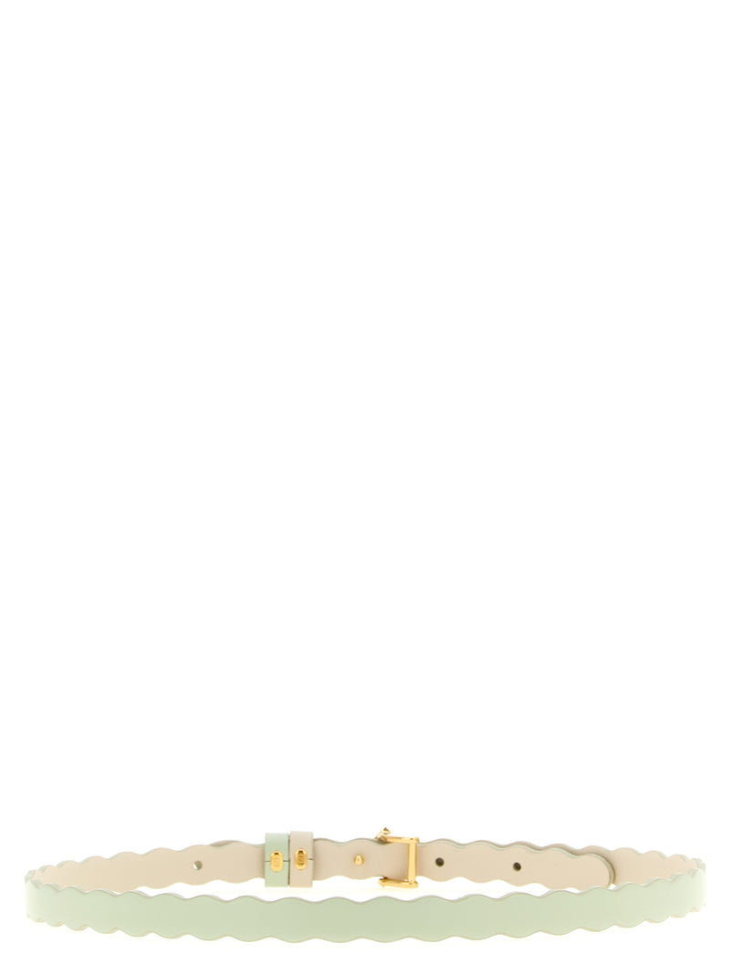Ceinture Regular Fendi en veau multicolore