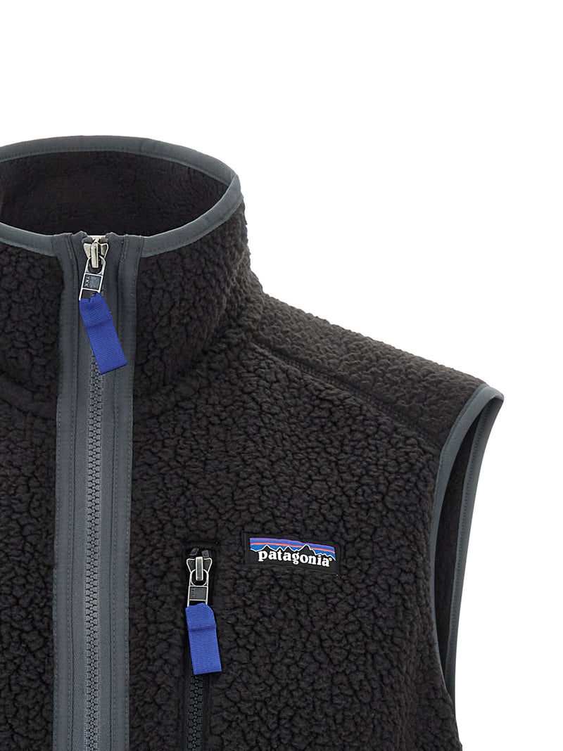 PATAGONIA Black Polyester Sleeveless Jacket