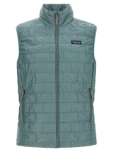 PATAGONIA Nano Puff® Vest - Blue Polyester Sleeveless Jacket