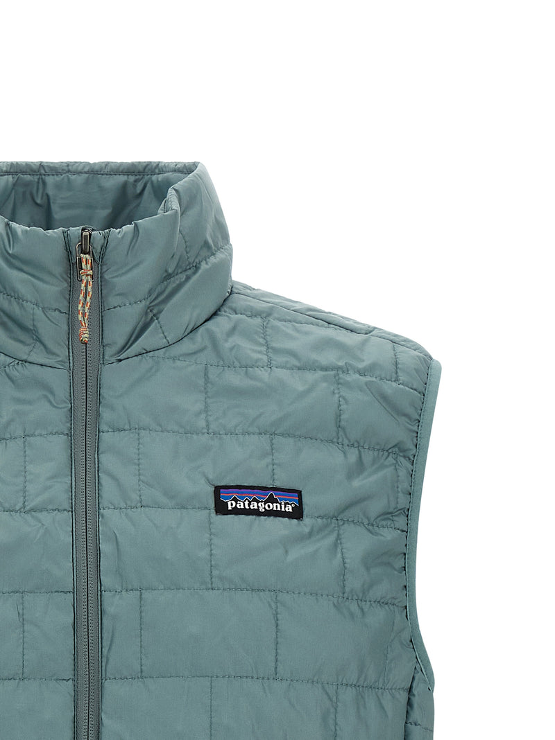 PATAGONIA Nano Puff® Vest - Blue Polyester Sleeveless Jacket