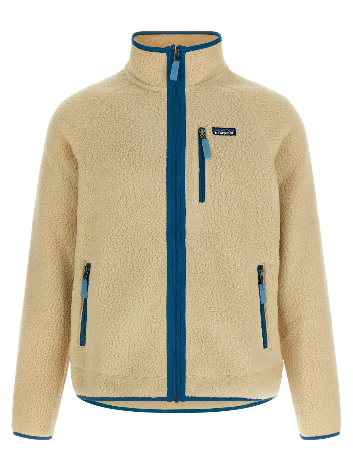 PATAGONIA Men’s Retro Pile Beige Full-Length Jacket
