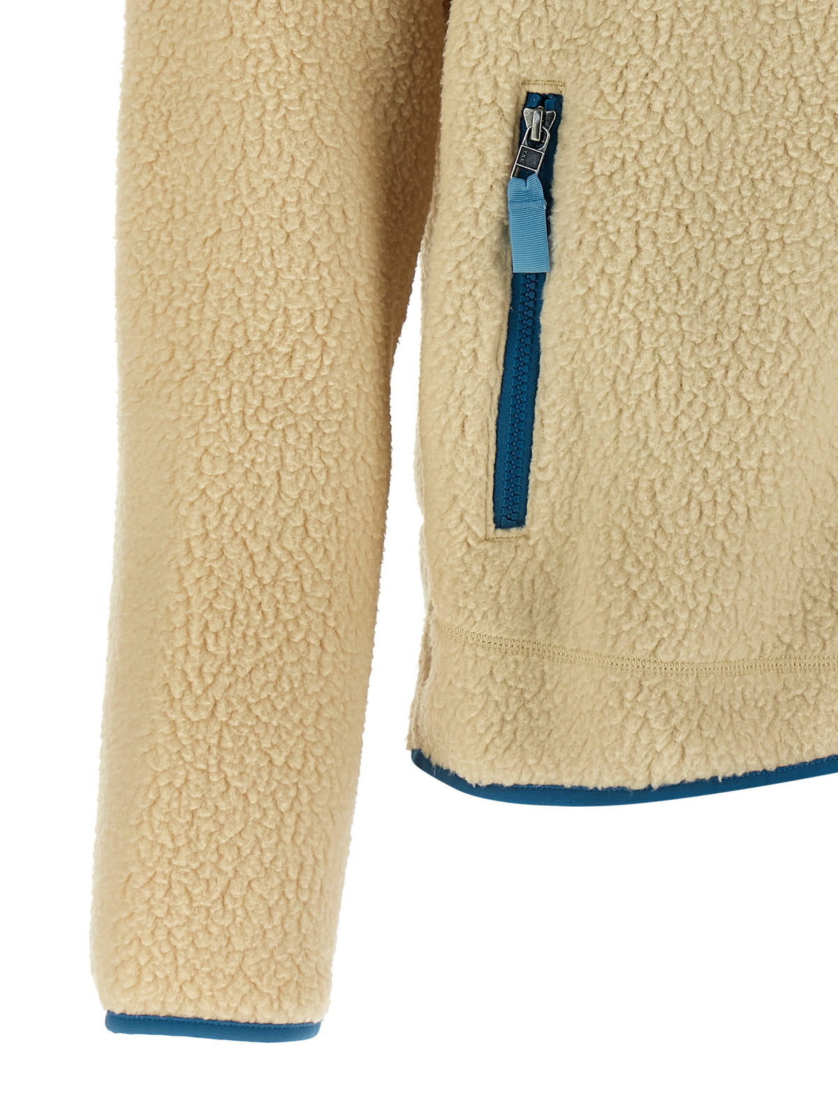 PATAGONIA Men’s Retro Pile Beige Full-Length Jacket