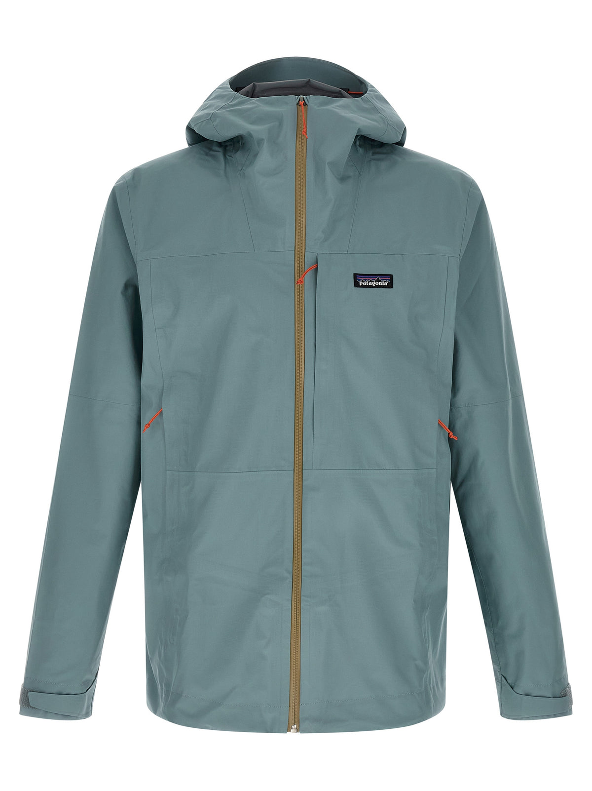 PATAGONIA Boulder Fork Blue Polyester Shell Jacket