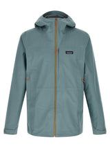 PATAGONIA Boulder Fork Blue Polyester Shell Jacket