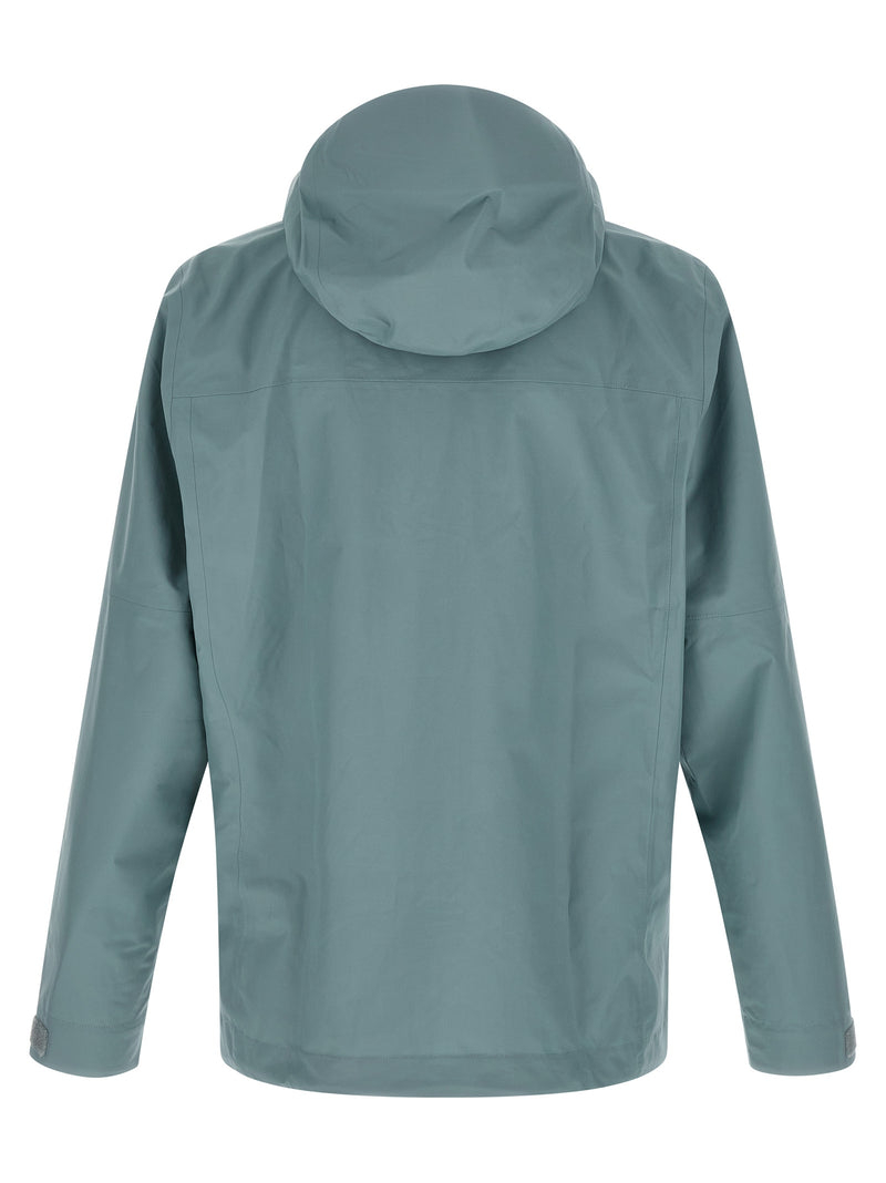 PATAGONIA Boulder Fork Blue Polyester Shell Jacket