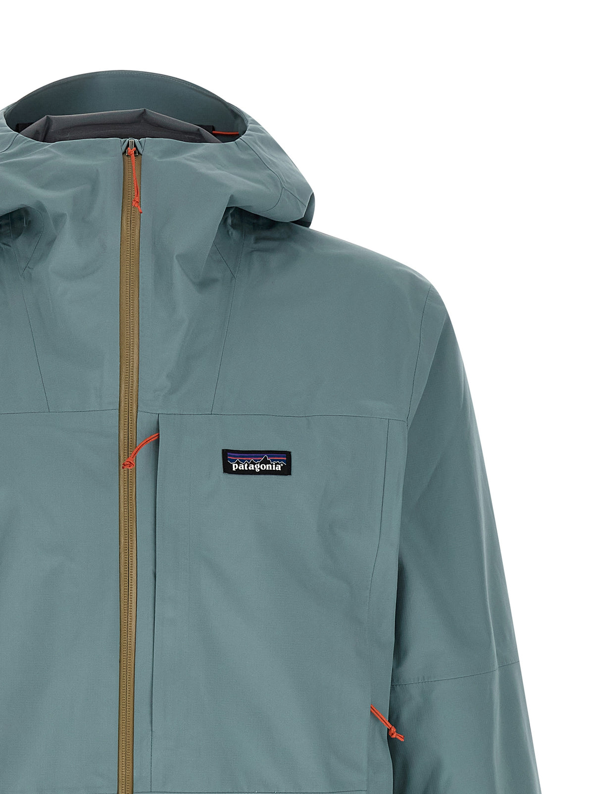 PATAGONIA Boulder Fork Blue Polyester Shell Jacket