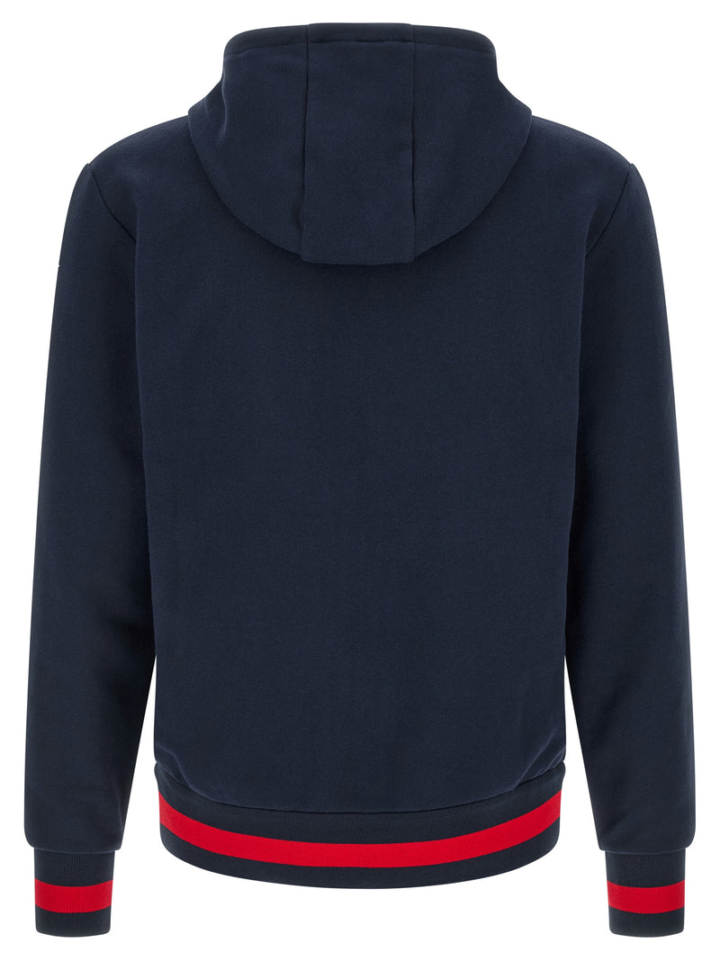 Kiton Blue Cotton Sweatsuit