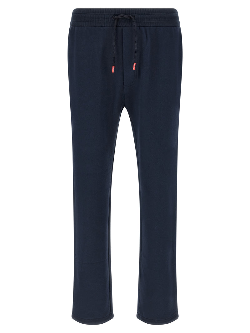 Kiton Blue Cotton Sweatsuit