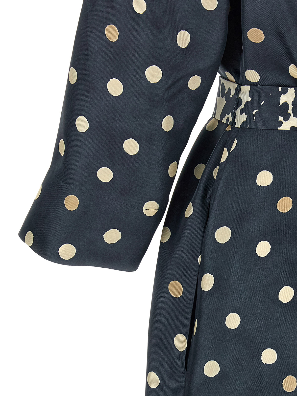 Robe midi en soie bleue 'S Max Mara