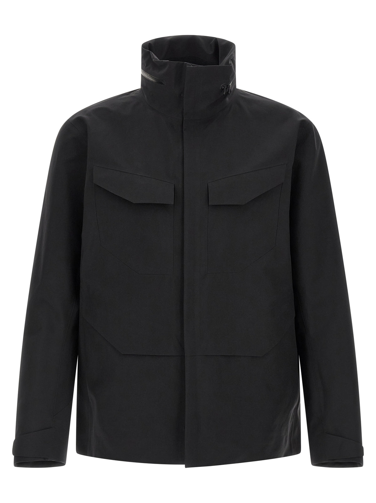 Arc'teryx Veilance Black Nylon Shell Jacket - GORE-TEX PRO